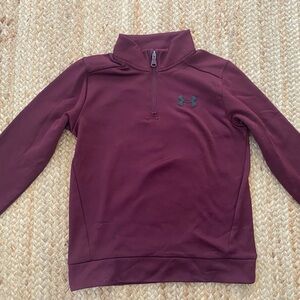 Under Armour Burgundy Half-Zip Jacket